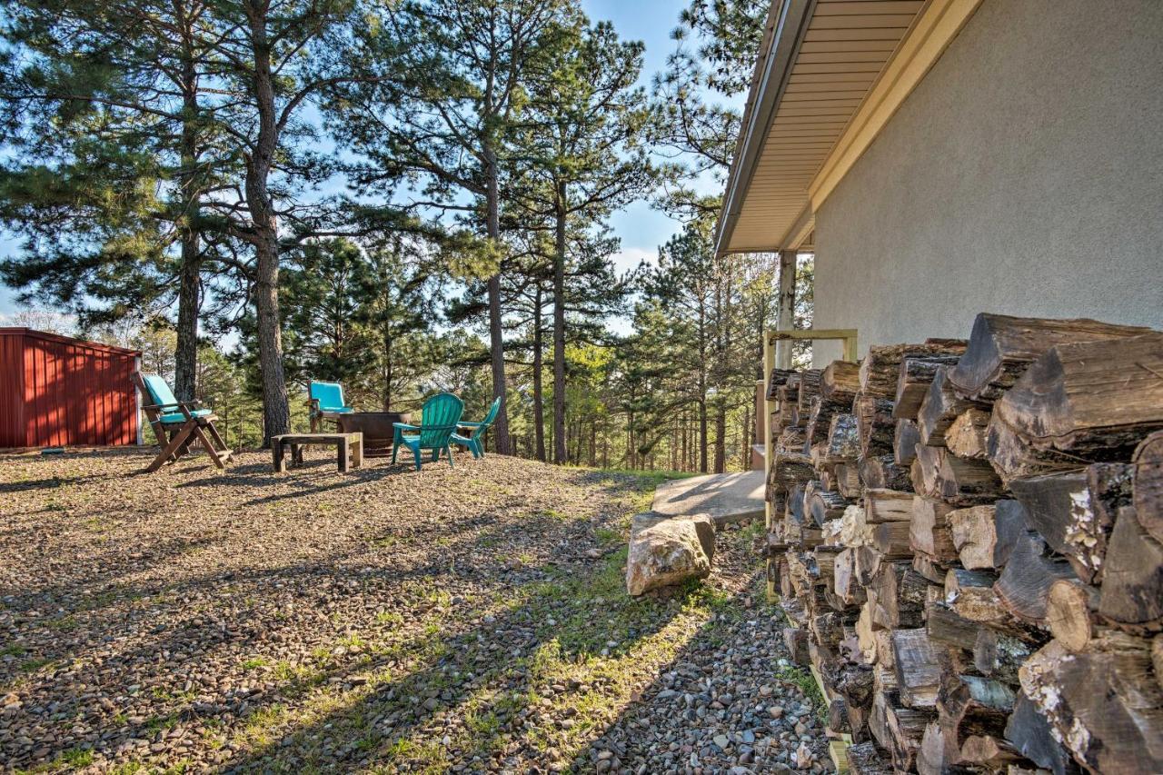 Broken Bow Cottage With Deck, Hot Tub And Fire Pit! Экстерьер фото